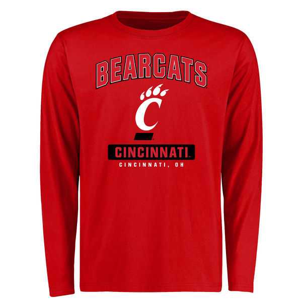 Cincinnati Bearcats Big x26 Tall Campus Icon Long Sleeve WEM T-Shirt - Red,We sell and wholesale Cincinnati Bearcats Big x26 Tall Campus Icon Long Sleeve WEM T-Shirt - Red on line form chian!